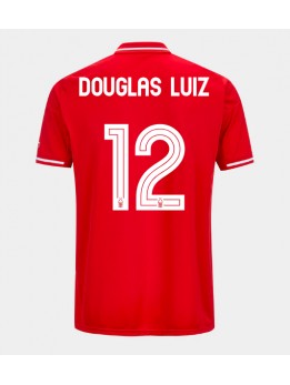 Billige Nottingham Forest Douglas Luiz #12 Hjemmedrakt 2025-26 Kortermet